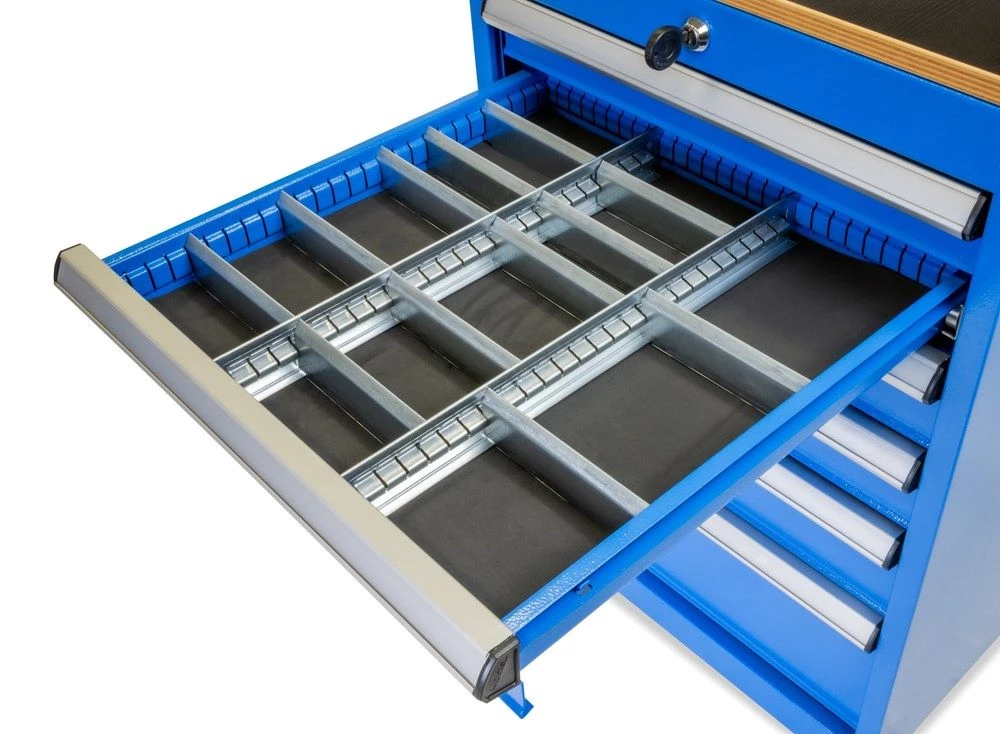 Huvema Armoire à Tiroir K10101 Armoire à Outils à 9 Tiroirs 5 Huvema Armoire à Tiroir K10101 Armoire à Outils à 9 Tiroirs – Image 3