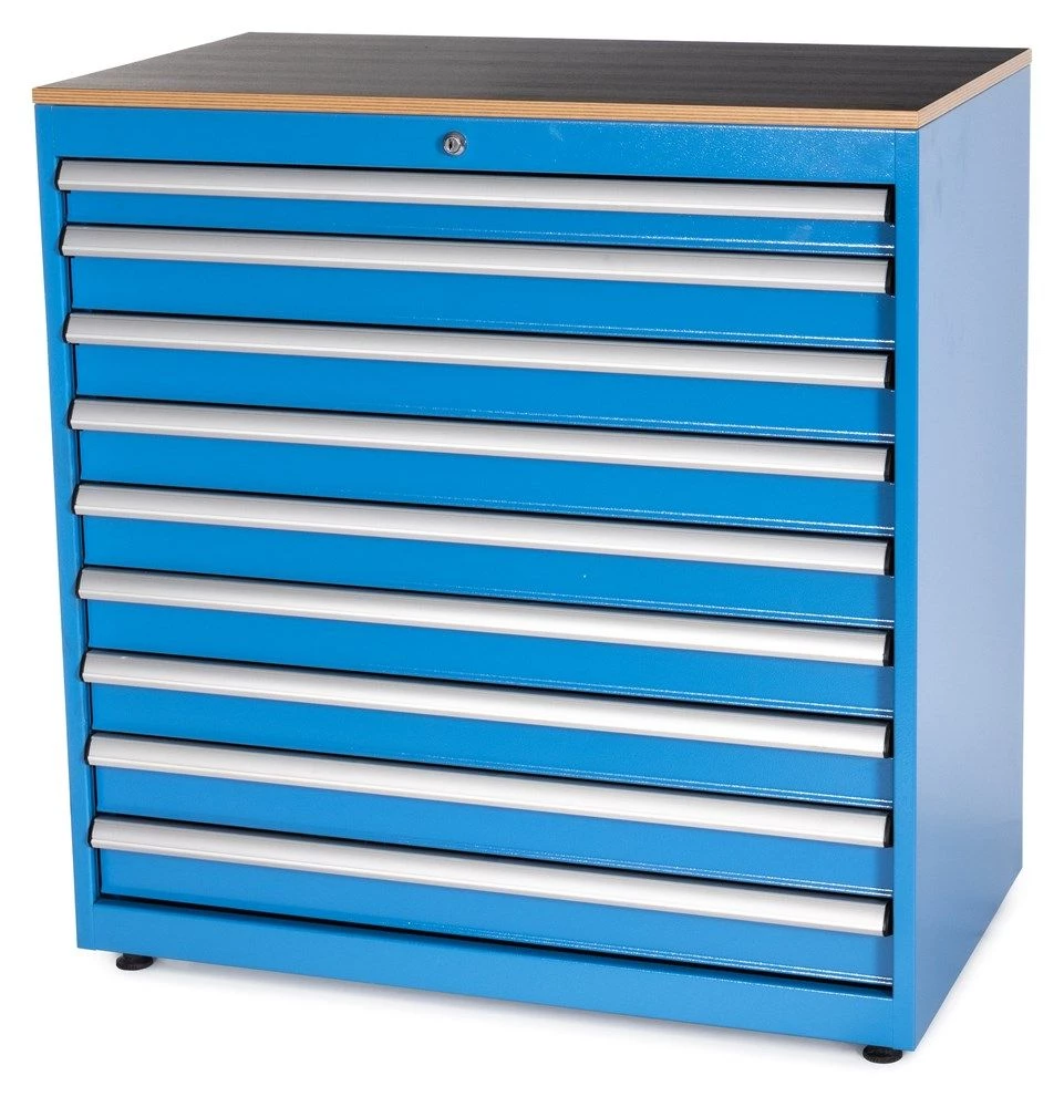 Huvema Armoire à Tiroir K10101 Armoire à Outils à 9 Tiroirs 3 Huvema Armoire à Tiroir K10101 Armoire à Outils à 9 Tiroirs