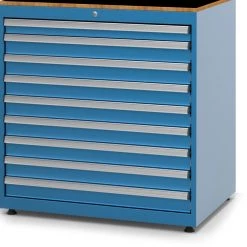 Huvema Armoire à Tiroir K11101 Armoire à Outils à 9 Tiroirs