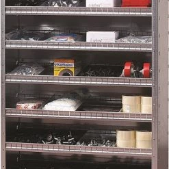 Huvema Armoire D'atelier K20920 Armoire à étagères Galvanisée