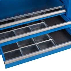 Huvema K2160 Armoire D'atelier Avec 48 Porte-outils CNC Et 3 Tiroirs -Accessoires de rangement Soldes k2160 armoire d atelier avec 48 porte outils cnc et 3 tiroirs 2