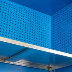 Huvema K2160 Armoire D'atelier Avec 48 Porte-outils CNC Et 3 Tiroirs -Accessoires de rangement Soldes k2160 armoire d atelier avec 48 porte outils cnc et 3 tiroirs 5