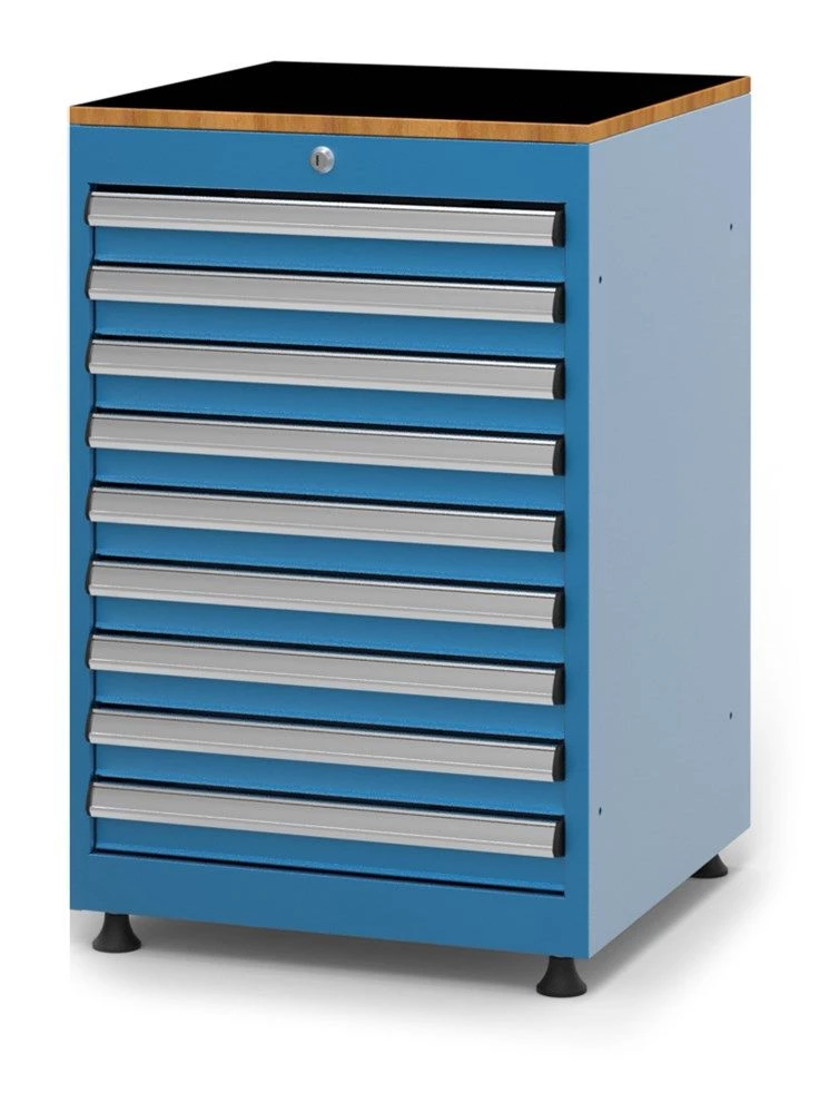 Huvema Armoire à Tiroir K5081 Armoire à Outils à 9 Tiroirs 3 Huvema Armoire à Tiroir K5081 Armoire à Outils à 9 Tiroirs