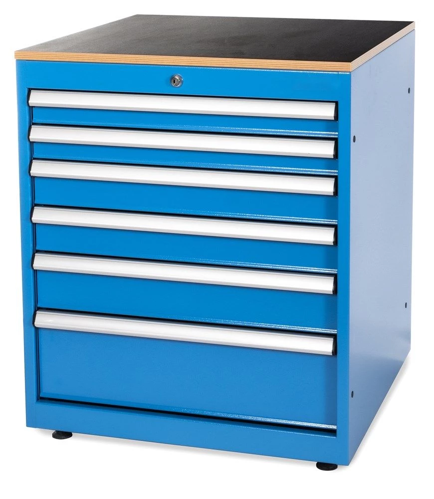 Huvema Armoire à Tiroir K7080 Armoire à Outils 6 Tiroirs 3 Huvema Armoire à Tiroir K7080 Armoire à Outils 6 Tiroirs