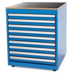 Huvema Armoire à Tiroir K7081 Armoire à Outils 9 Tiroirs