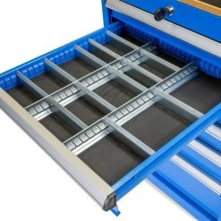 Huvema Armoire à Tiroir K7081 Armoire à Outils 9 Tiroirs -Accessoires de rangement Soldes k7081 armoire a outils 9 tiroirs 5