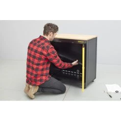 Stanley Armoire D'atelier STST97595-1 Armoire Basse 2 Portes Acier -Accessoires de rangement Soldes stst97595 1 armoire basse 2 portes acier 4