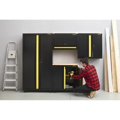 Stanley Armoire D'atelier STST97957-1 Meuble Haut 2 Portes Acier 11 Stanley Armoire D'atelier STST97957-1 Meuble Haut 2 Portes Acier -Accessoires de rangement Soldes stst97957 1 meuble haut 2 portes acier 3